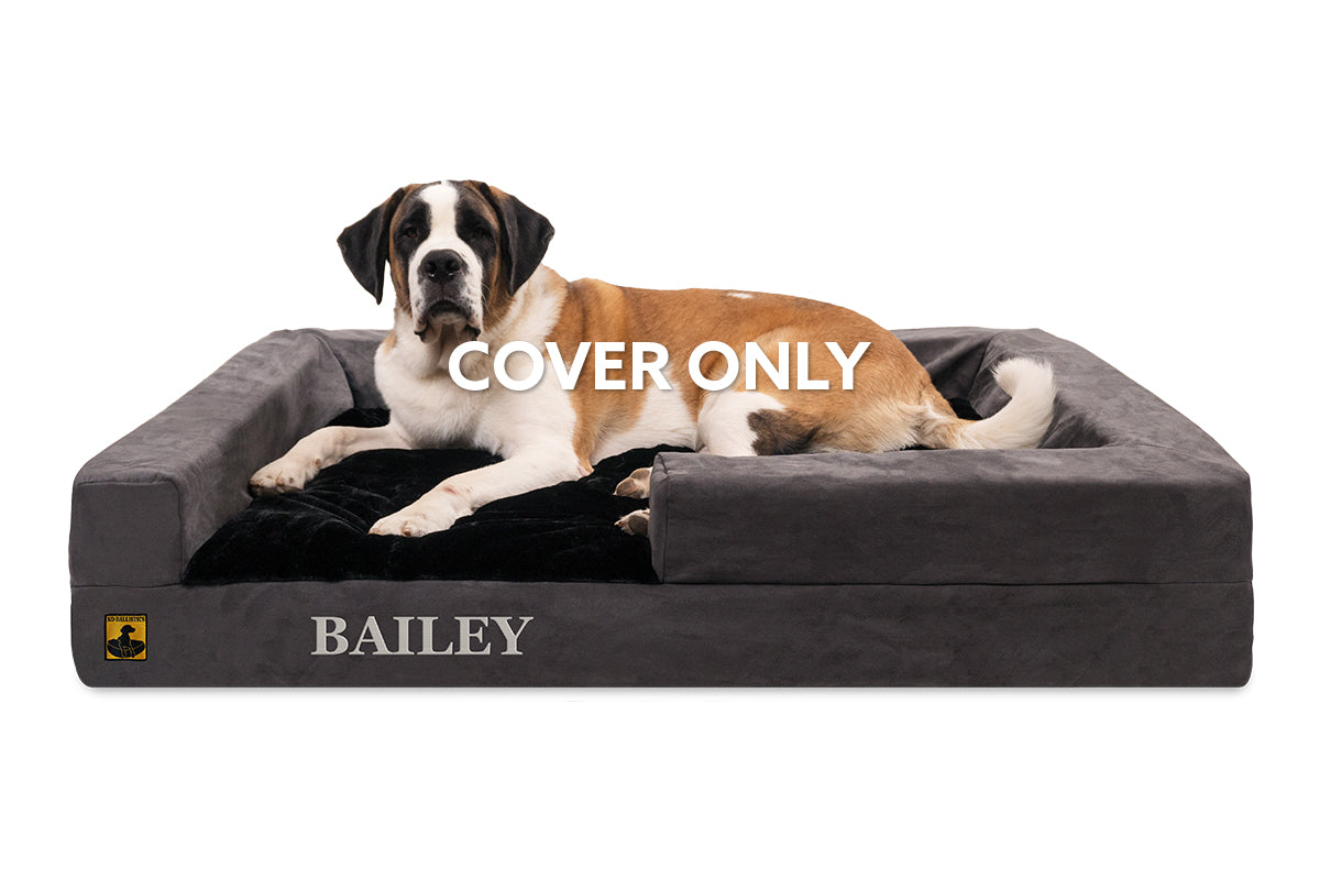 Designer Easy Clean™ 3.5 Bolster Orthopedic Dog Bed Cover K9