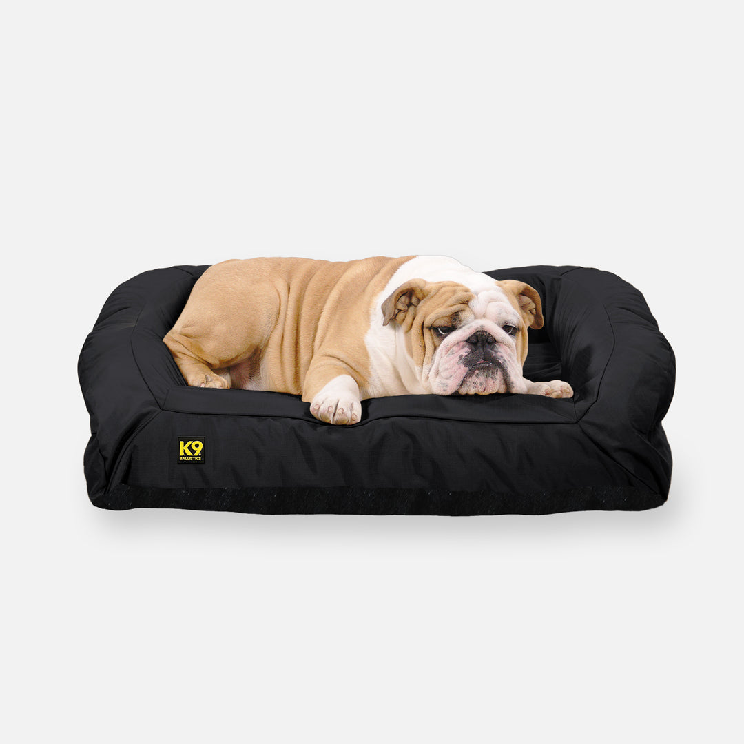 Picture of Tough Ripstop™ Rectangle Bolster Pillow Dog Bed | K9 Ballistics®