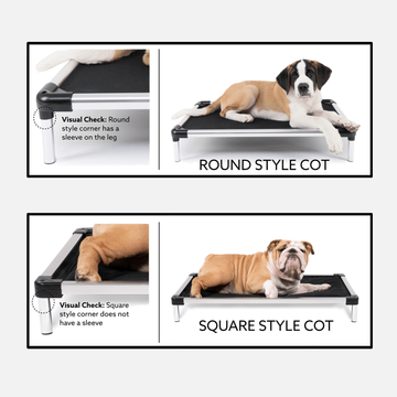 Chew Proof Armored™ Replacement Ripstop Fabric - Square Frame
