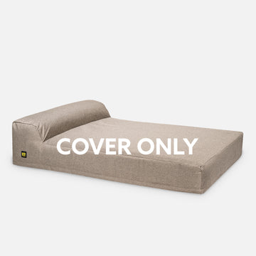Tough Ripstop™ Giant 7" Bolster Orthopedic Dog Bed Cover (Updated Design)