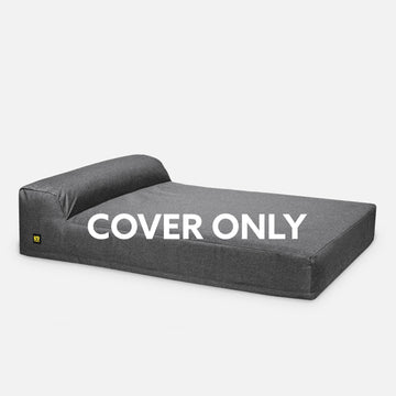 Tough Ripstop™ Giant 7" Bolster Orthopedic Dog Bed Cover (Updated Design)