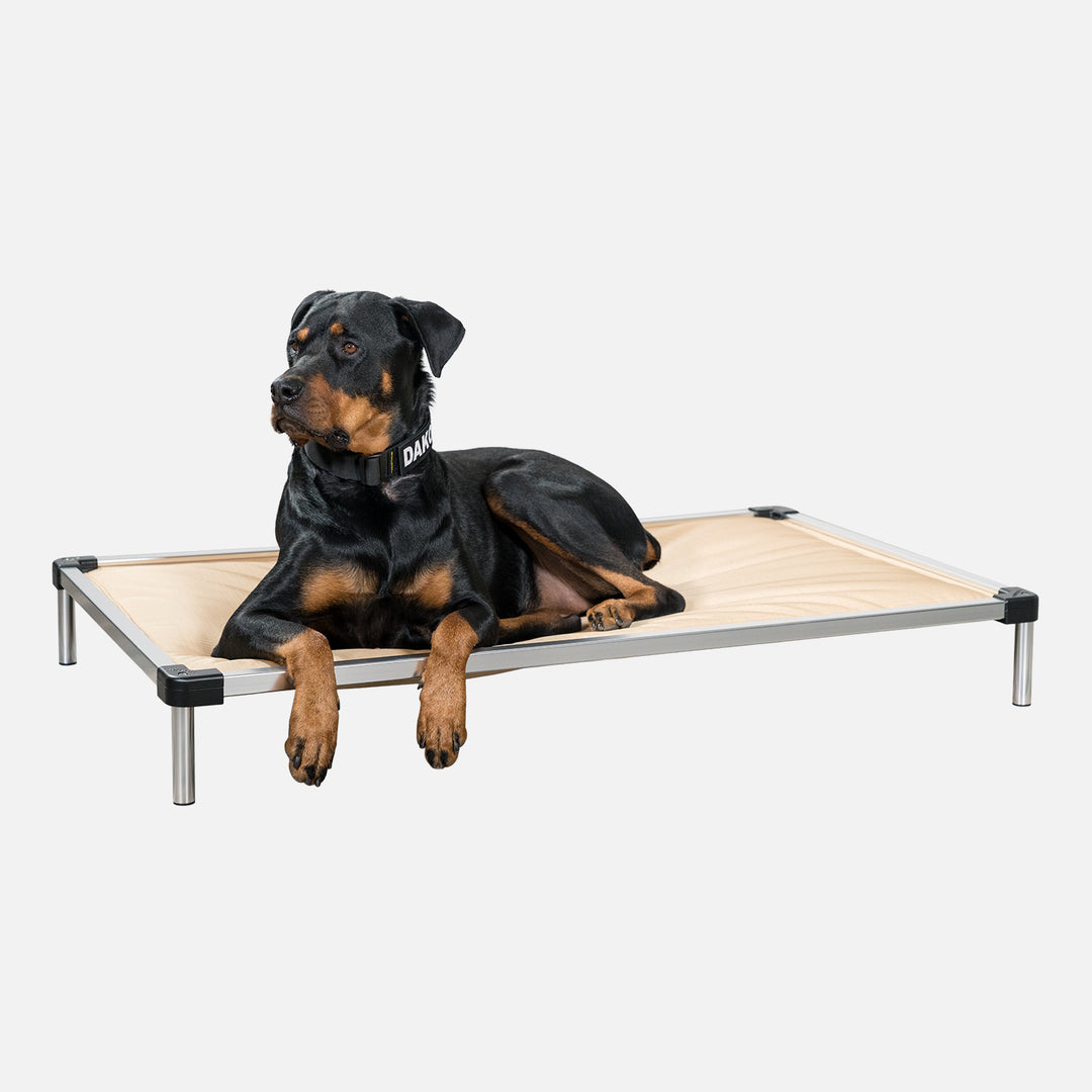 Chew Proof Armored™ Padded Elevated Dog Crate Bed | Indestructible Dog ... - Elevated Dog Crate System With Ease Of Assembly