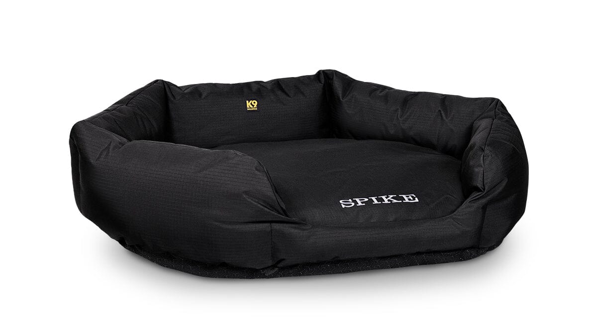 Tough RipStop™ Oval Bolster Pillow Dog Bed K9 Ballistics