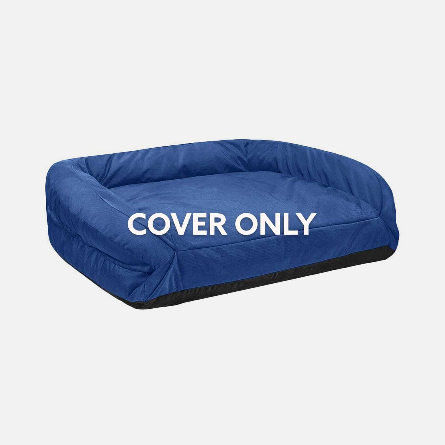Tough Rip Stop Rectangle Bolster Dog Bed Cover K9 Ballistics