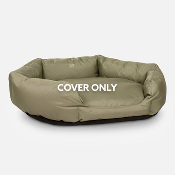 Tough Ripstop™ Oval Bolster Pillow Dog Bed Cover