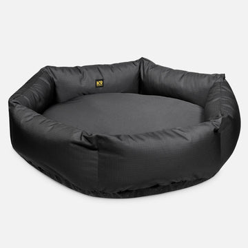 Tough Ripstop™ Round Bolster Pillow Dog Bed