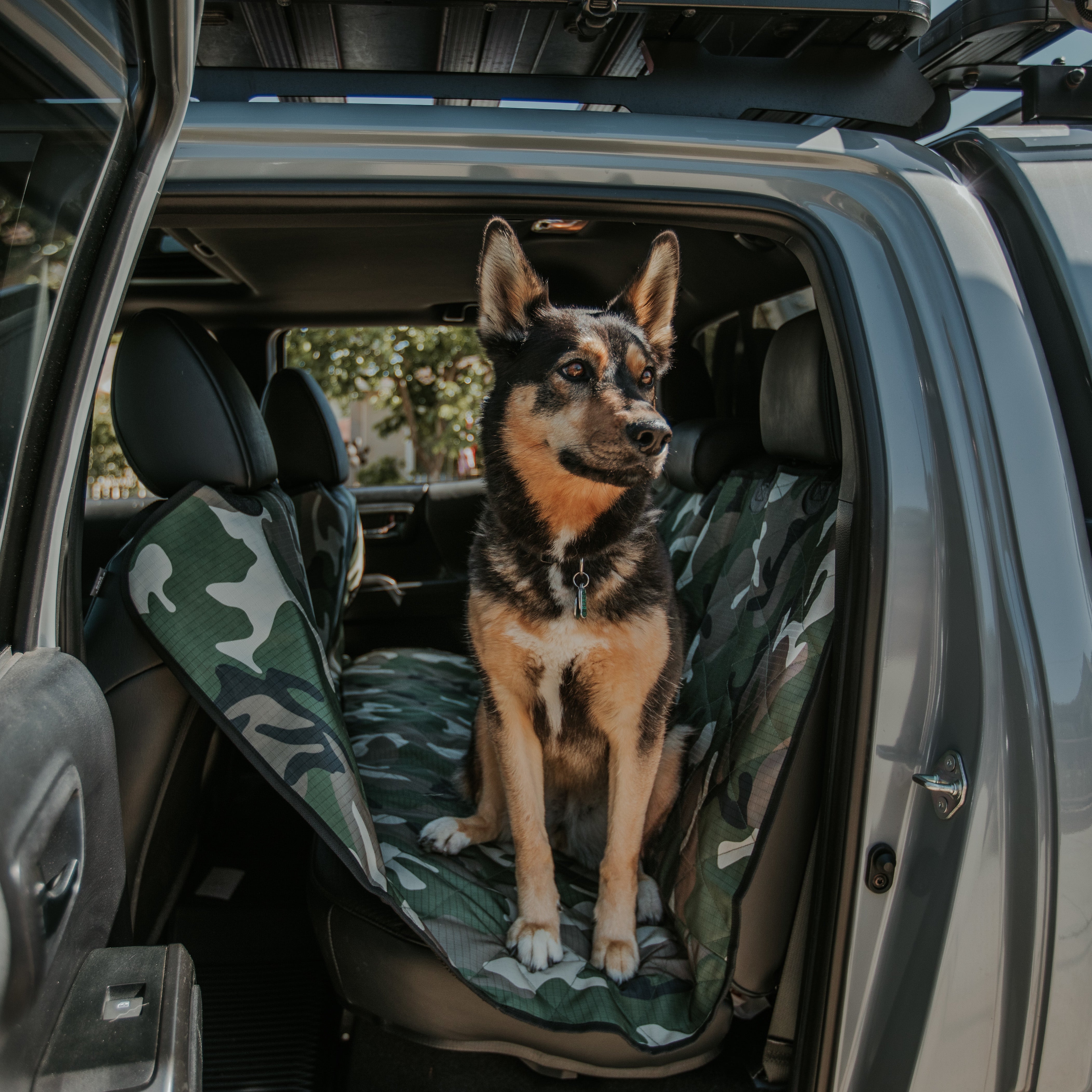 Tough Rip Stop Dog Back Car Seat Cover K9 Ballistics