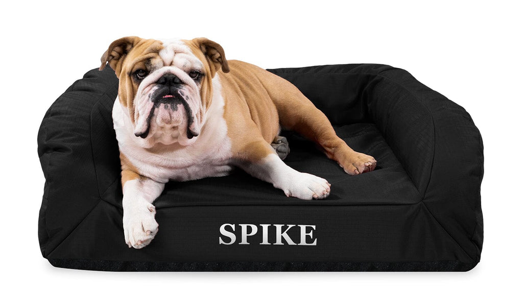 Tough Rip-Stop™ Rectangle Bolster Orthopedic Dog Bed