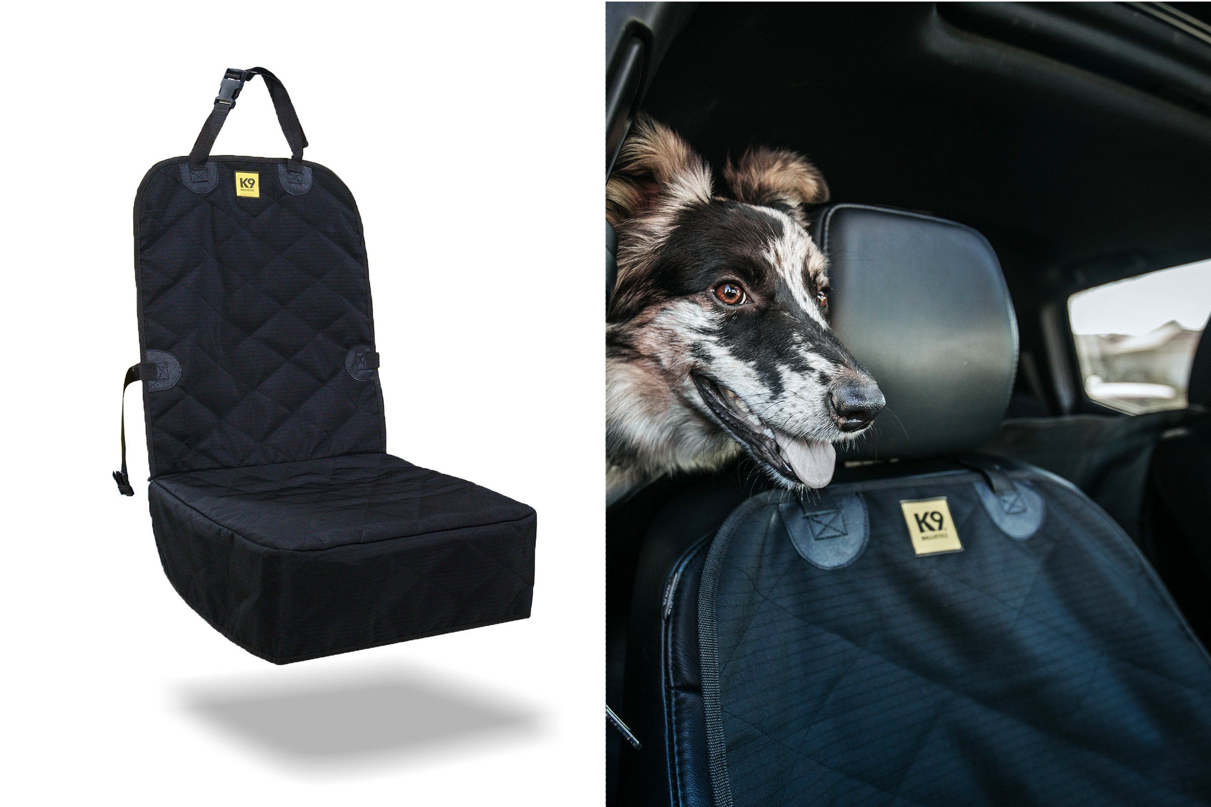 Tough Rip-Stop™ Dog Front Car Seat Cover – K9 Ballistics